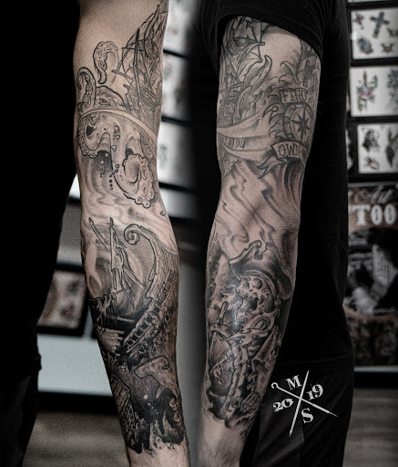 Tattoo Shop «Ancient Art Tattoo Studio», reviews and photos, 2601 W Mercury Blvd, Hampton, VA 23666, USA