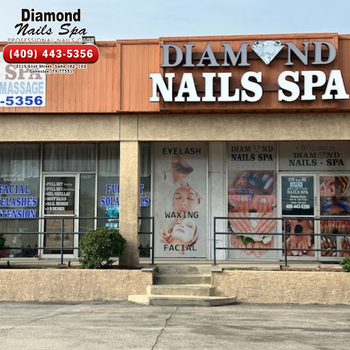 Diamond Nails Spa Nail salon in Galveston TX 77551