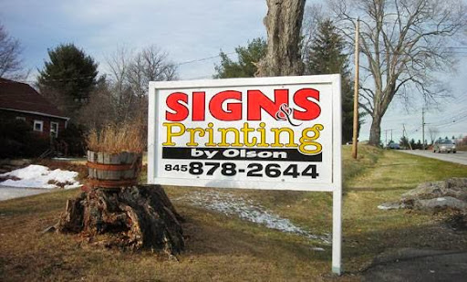 Sign Shop «Signs & Printing by Olson», reviews and photos, 2671 NY-22, Patterson, NY 12563, USA