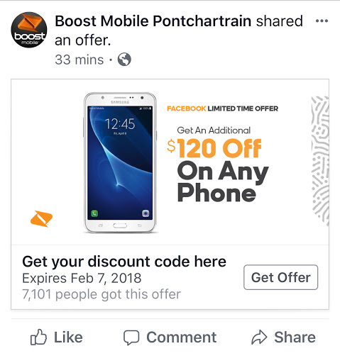 Cell Phone Store «Boost Mobile Premier Store», reviews and photos, 3005 Pontchartrain Dr, Slidell, LA 70458, USA