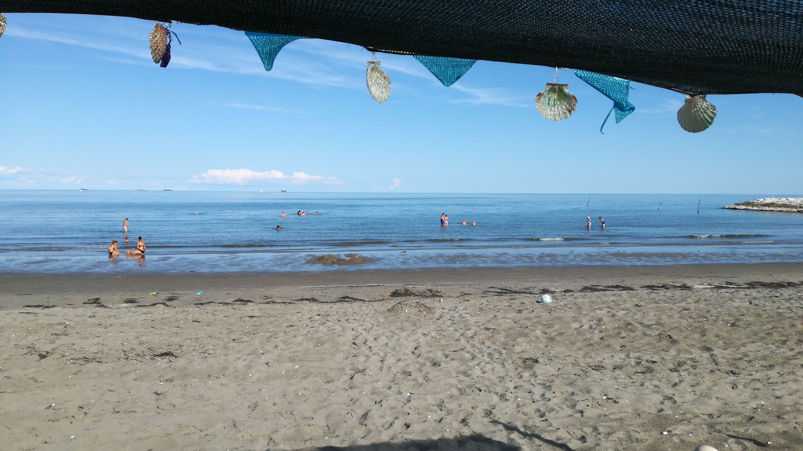 Foto di San Pietro beach con una superficie del acqua cristallina