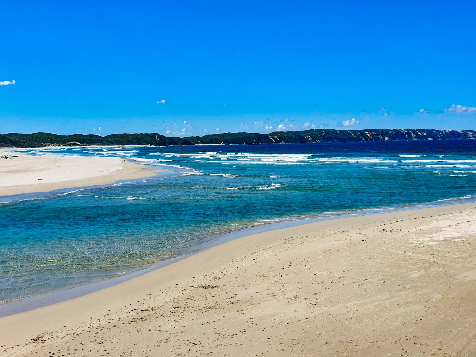 Foto av Ocean Beach med turkos rent vatten yta