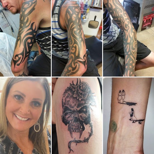 Explore lucky tattoo ideas, creative tattoo ideas in Elko, available at Tom Custom Tattoos and Body Piercing Studio