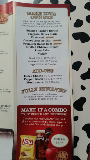 Sandwich Shop «Firehouse Subs», reviews and photos, 9473 FM 1960 Bypass Rd E, Humble, TX 77338, USA