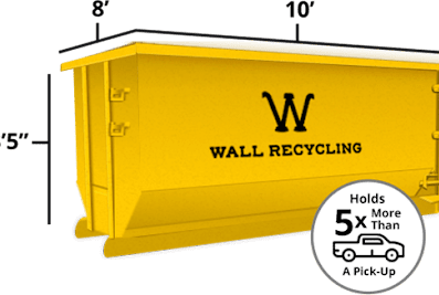 Wall Recycling Raleigh Dumpster Rental