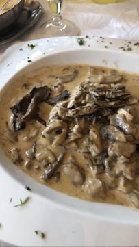Sauce aux champignons du Restaurant Chez Berthe à Seveux-Motey - n°3