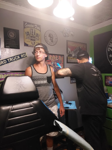 Explore name tattoo cover up ideas, creative tattoo ideas in Altus, available at Attitudes Ink