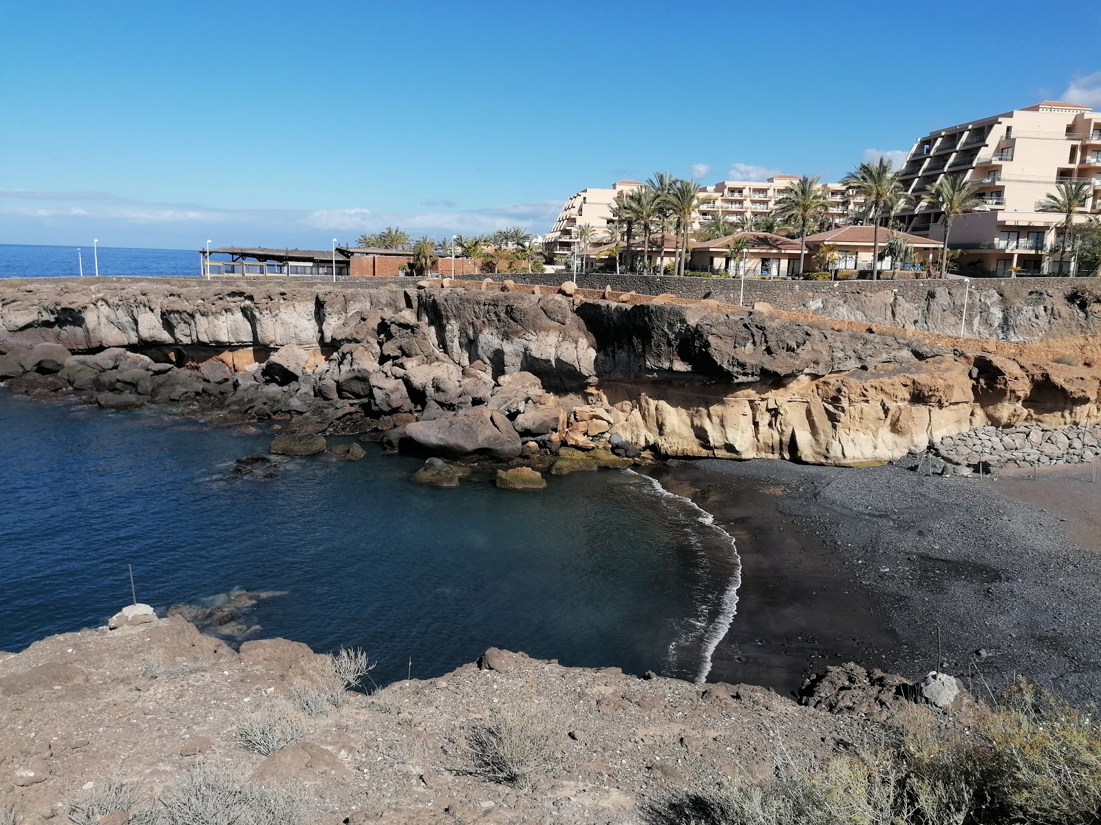 Photo de Playa Las Galgas avec un niveau de propreté de très propre