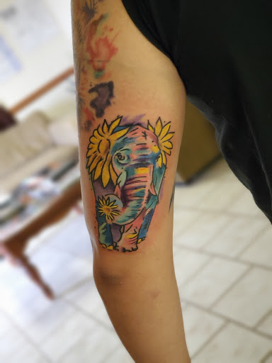 Explore flatline tattoo ideas, creative tattoo ideas in Stamford, available at KE Tattoo Studio