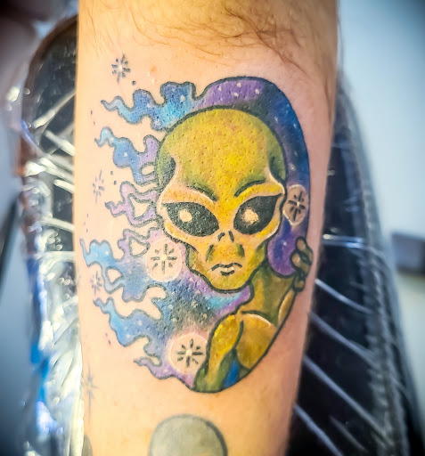 Explore vegeta and bulma tattoo ideas, creative tattoo ideas in Staunton, available at Old Wharf Tattoo