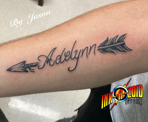 Explore side of finger tattoo ideas, creative tattoo ideas in Kingsport, available at Ink-a-zoid Tattoos & Piercings