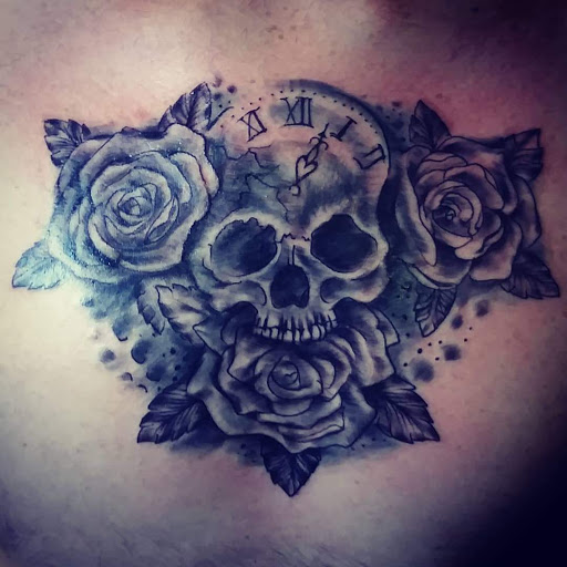Explore dark themed tattoo ideas, creative tattoo ideas in Statesville, available at Tattoo Factory of Statesville