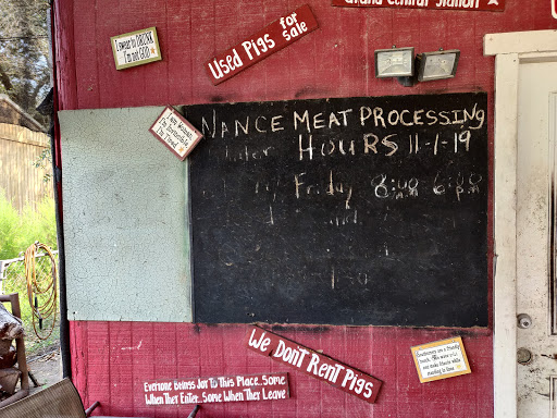 Nance Meat Processing