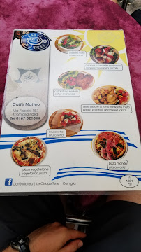Caffè Matteo Snc di Galletti Riccardo e Rizzuti Manuela à Corniglia menu