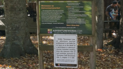 Tourist Attraction «Adventureworks Nashville West (Kingston Springs)», reviews and photos, 1300 Narrows of the Harpeth Rd, Kingston Springs, TN 37082, USA