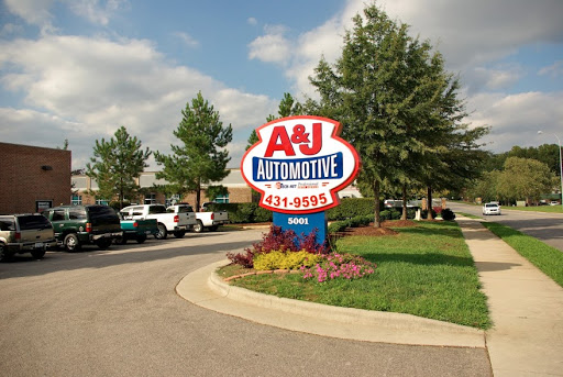 Auto Repair Shop «A & J Automotive Inc», reviews and photos, 5001 Departure Dr, Raleigh, NC 27616, USA