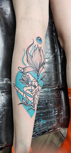 Explore healer tattoo ideas, creative tattoo ideas in Cheyenne, available at The T.R.I.B.E. Zoo, LLC Tattoo