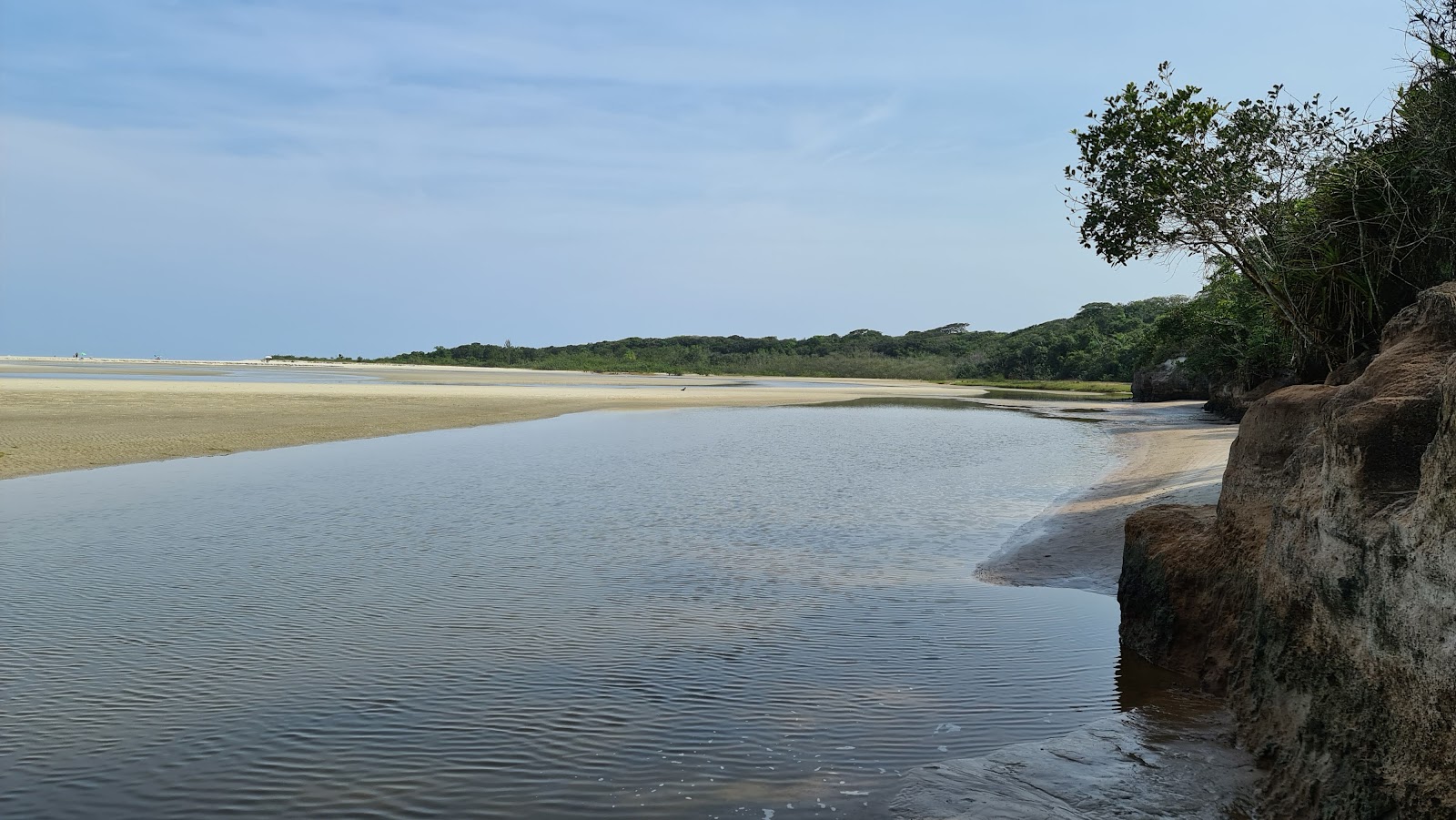 Fotografija Plaža Reka Itaguare priljubljeno mesto med poznavalci sprostitve