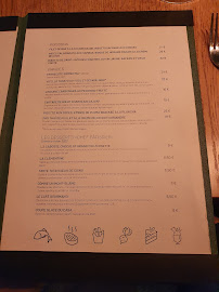 Restaurant Casabea à Lyon (le menu)