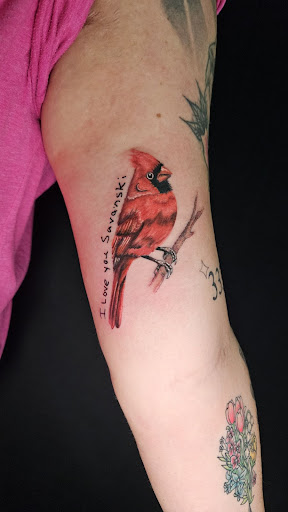 Explore step daughter tattoo ideas, creative tattoo ideas in Zephyrhills, available at Lions Den Tattoo Company