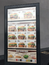 Carte du Burger King à Villabé