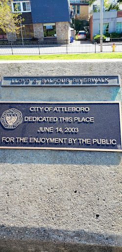 Park «Balfour Riverwalk Park», reviews and photos, 74 N Main St, Attleboro, MA 02703, USA