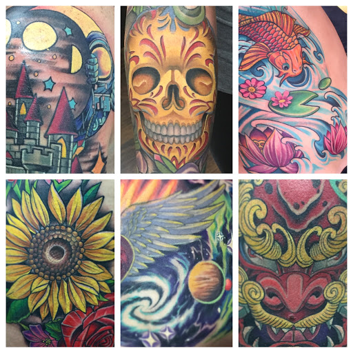 Explore halloween tattoo ideas simple, creative tattoo ideas in Eustis, available at Iron Will Tattoo