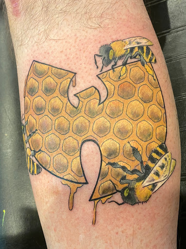 Explore tattoo on chest ideas, creative tattoo ideas in Des Moines, available at Hooligan Tattoo