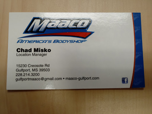 Auto Body Shop «Maaco Collision Repair & Auto Painting», reviews and photos, 15230 Creosote Rd, Gulfport, MS 39503, USA
