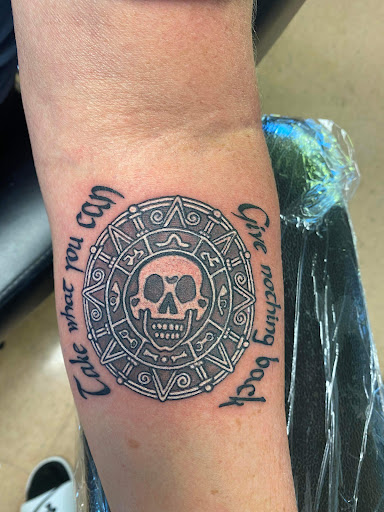 Explore tattoo original ideas, creative tattoo ideas in Marietta, available at Monkeys Uncle Tattoo