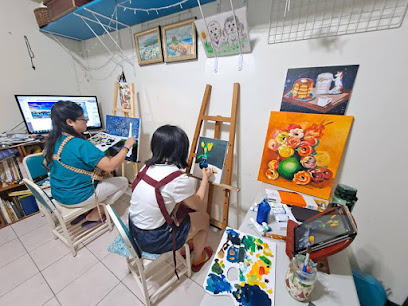 莘蒂生活藝術教室，畫室教學，兒童繪畫教學，成人美術教學，汐止畫室
