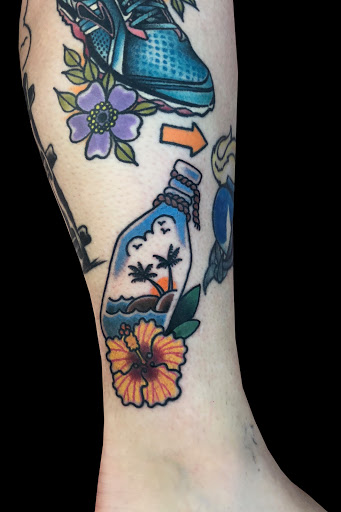 Explore heart locket tattoo ideas, creative tattoo ideas in Lahaina, available at Sweet Trade Tattoo