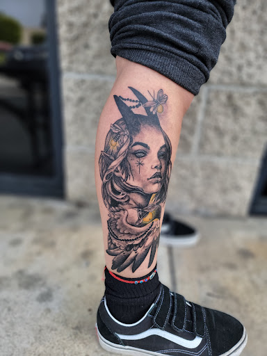 Explore medusa tattoo ideas, creative tattoo ideas in Whittier, available at Whittier Tattoo