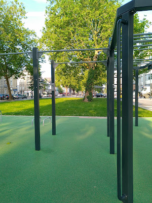 Aire de street workout à Rennes