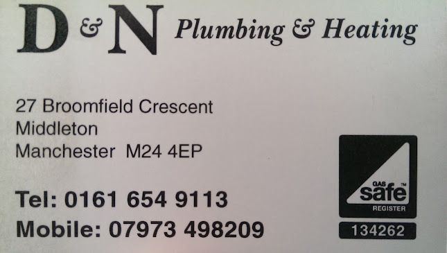D&N Plumbing and Heating - Manchester
