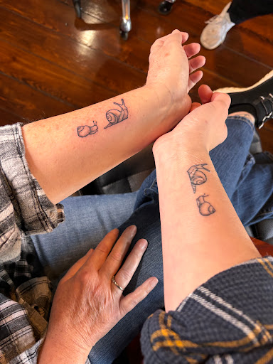 Explore bear tattoos ideas, creative tattoo ideas in Augusta, available at Moth & Magpie Tattoo