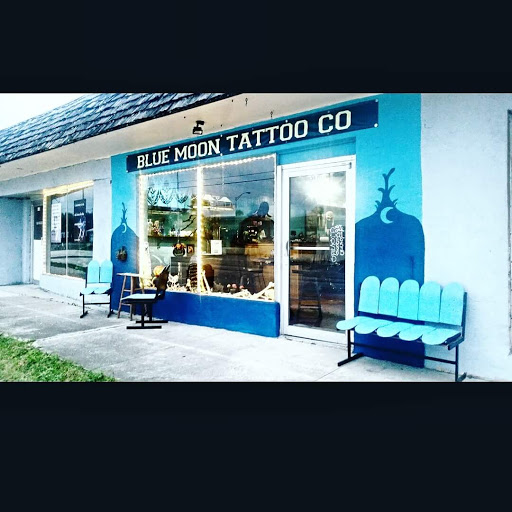 Tattoo Shop «Blue Moon Tattoo Co.», reviews and photos, 567 Eau Gallie Blvd, Melbourne, FL 32935, USA