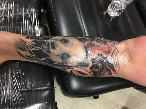 Explore up tattoo ideas, creative tattoo ideas in Fargo, available at Golden Dragon Tattoo