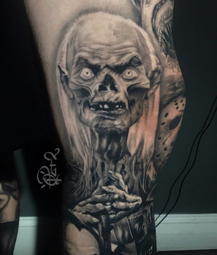 Explore picasso tattoo ideas, creative tattoo ideas in Los Angeles, available at Reservoir Tattoo Studio
