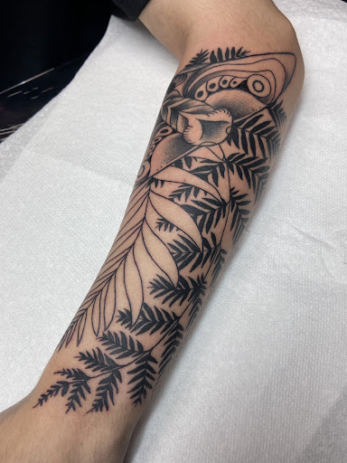 Explore finger print tattoo ideas, creative tattoo ideas in Everett, available at Ferry Street Ink