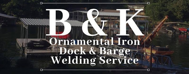 B&K Ornamental Iron Dock & Barge