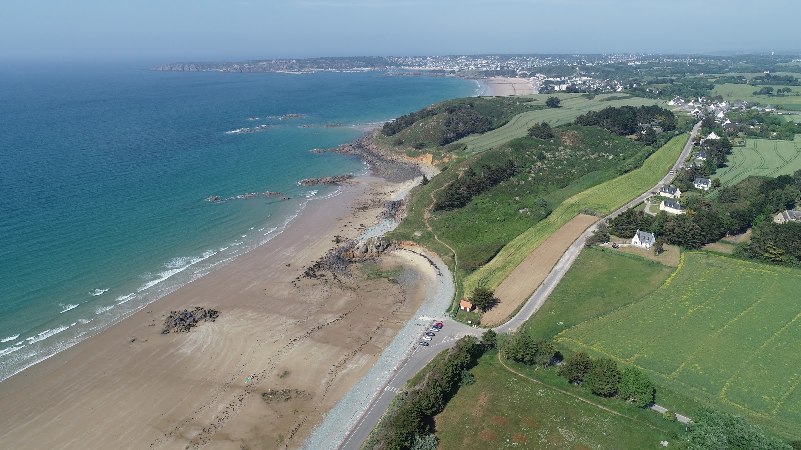 Photo de Plage de Saint-Pabu avec un niveau de propreté de très propre