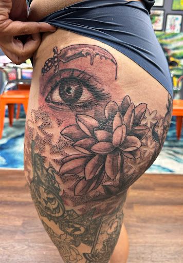 Explore b tattoo ideas, creative tattoo ideas in Springfield, available at Poke and a Rub art studio