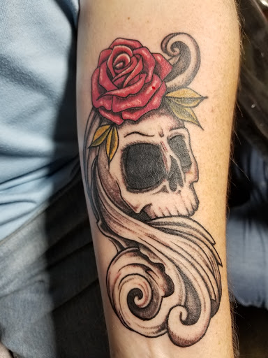 Explore dark tattoo cover up ideas, creative tattoo ideas in Paducah, available at Third Moon Tattoos