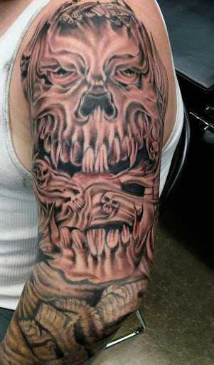 Explore sleeping beauty tattoo ideas, creative tattoo ideas in Garden Grove, available at Dr. Tattoo Studio