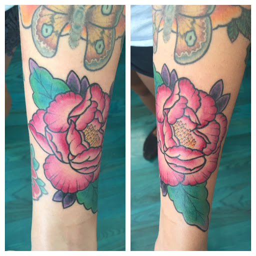 Explore hunter hunter tattoo ideas, creative tattoo ideas in Reno, available at Aces Tattoo