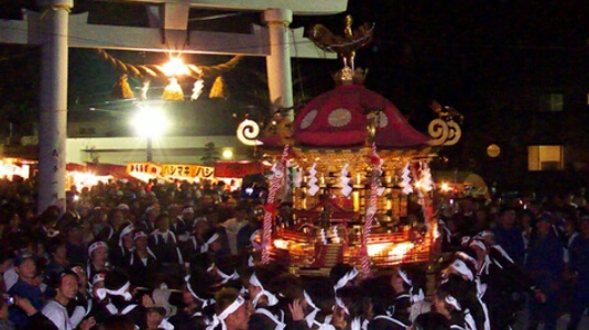 おかえり祭り藤塚神社高浜御旅所