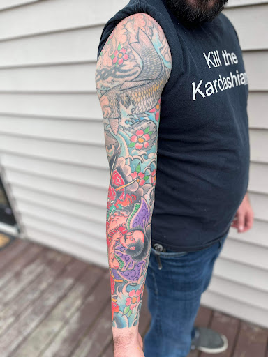 Explore female tattoo placement ideas, creative tattoo ideas in Pikeville, available at Sacred Mountain Tattoo