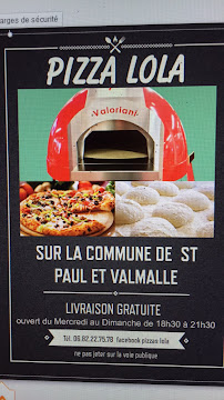 Photos du propriétaire du Pizzas à emporter PIZZA LOLA à Saint-Paul-et-Valmalle - n°7