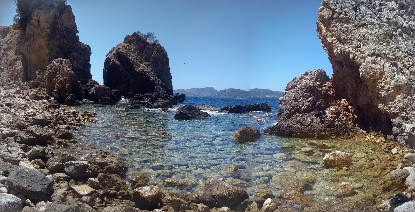 Cala Malgrat的照片 带有岩石覆盖表面